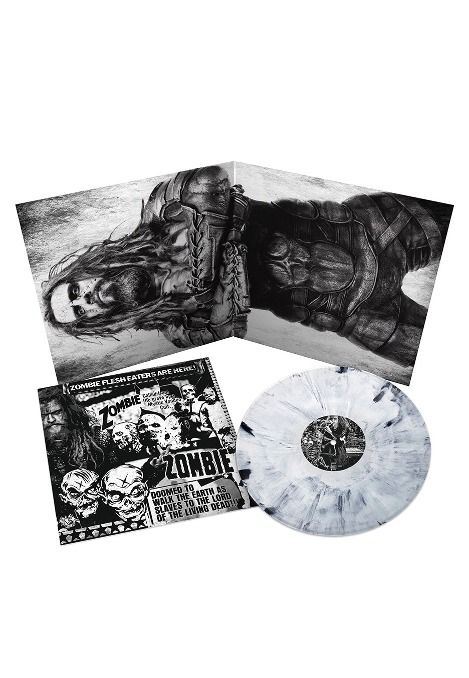 Rob Zombie - The Great Satan Ltd. Back And White - Marbled Vinyl