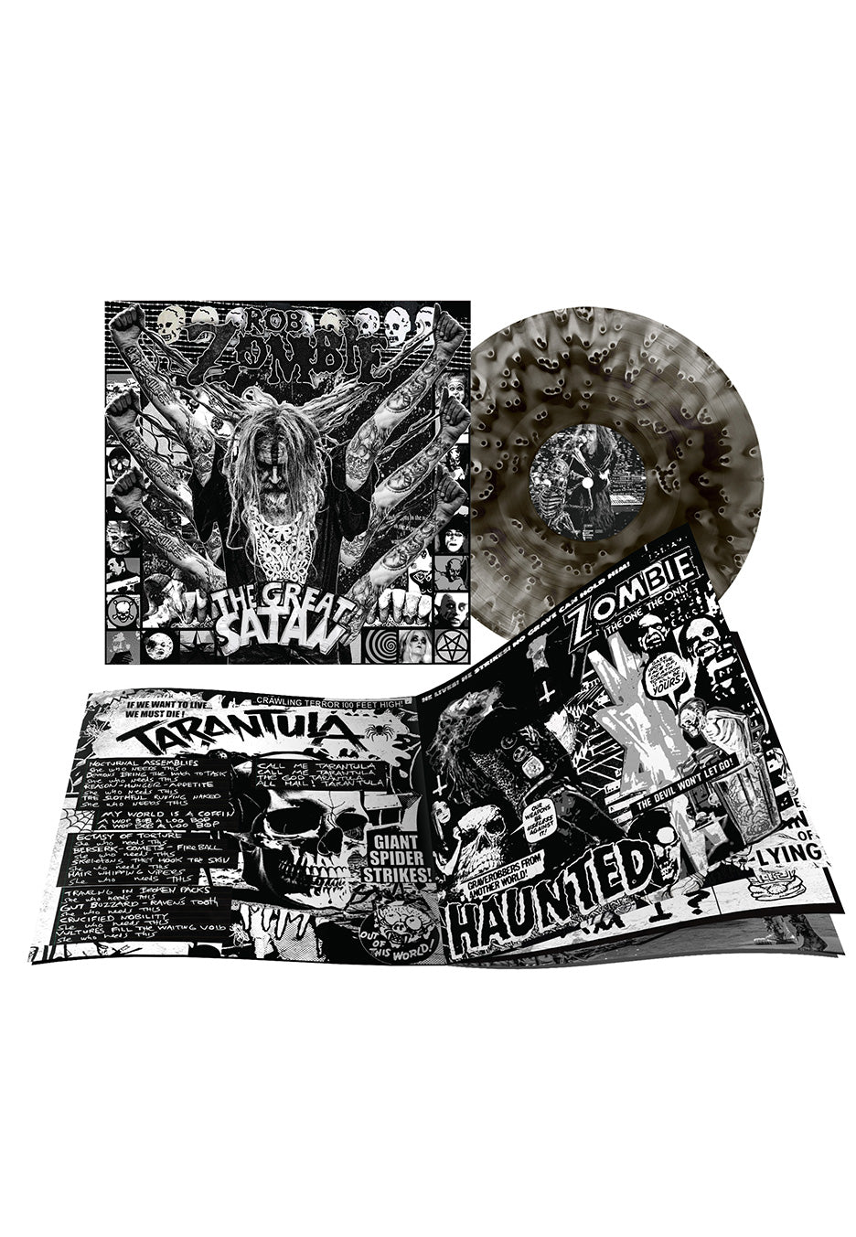 Rob Zombie - The Great Satan Ghostly Black - Colored Vinyl