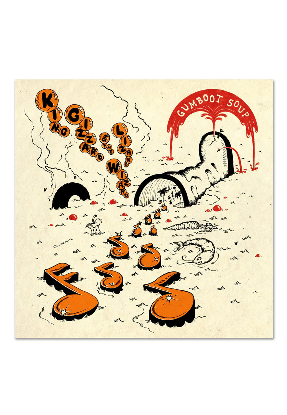 King Gizzard & The Lizard Wizard - Gumboot Soup Ltd. Black Bio - Vinyl | Neutral-Image