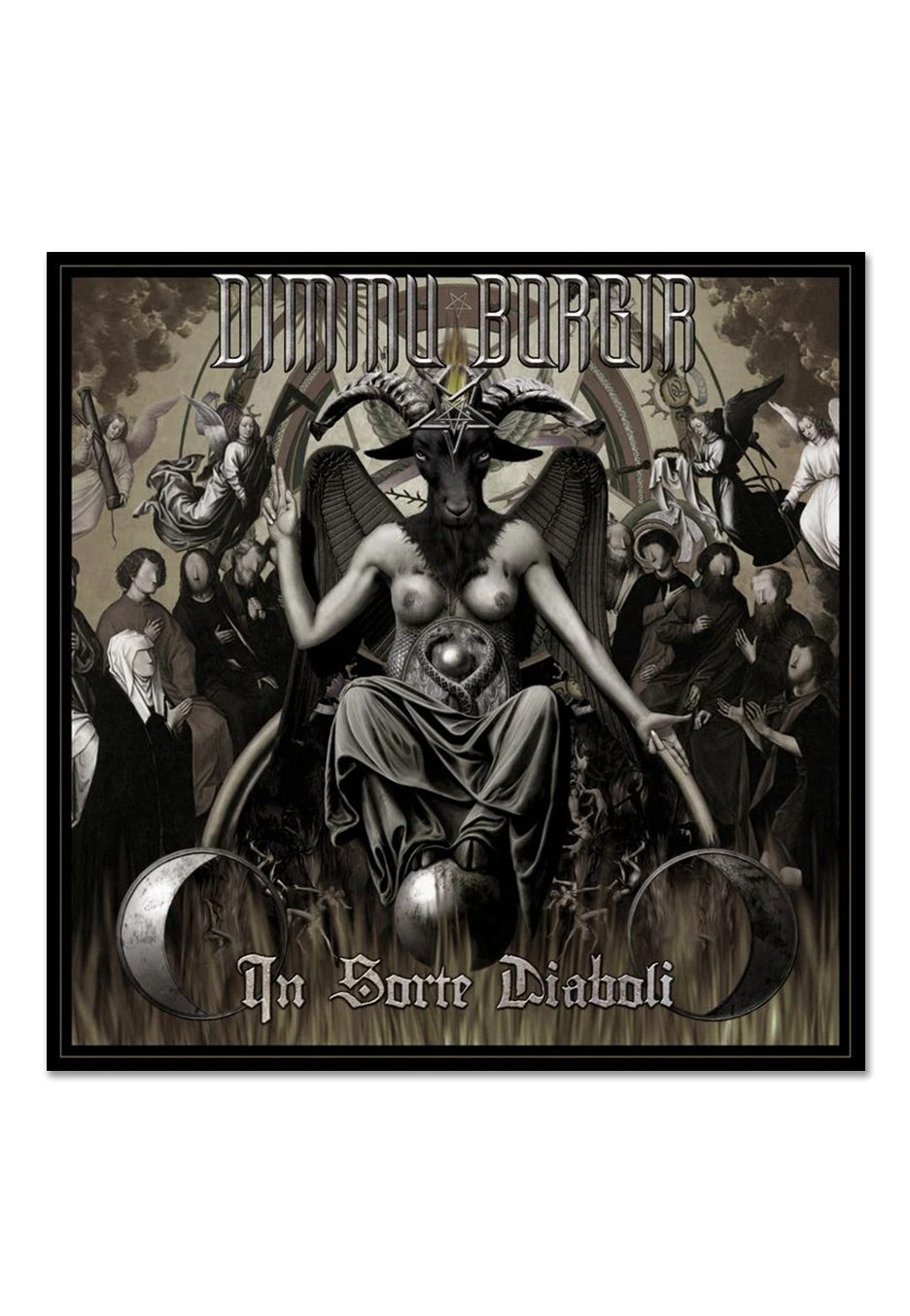 Dimmu Borgir - In Sorte Diaboli Ltd. Clear w/ Black/White/Gold - Splattered Vinyl | Neutral-Image