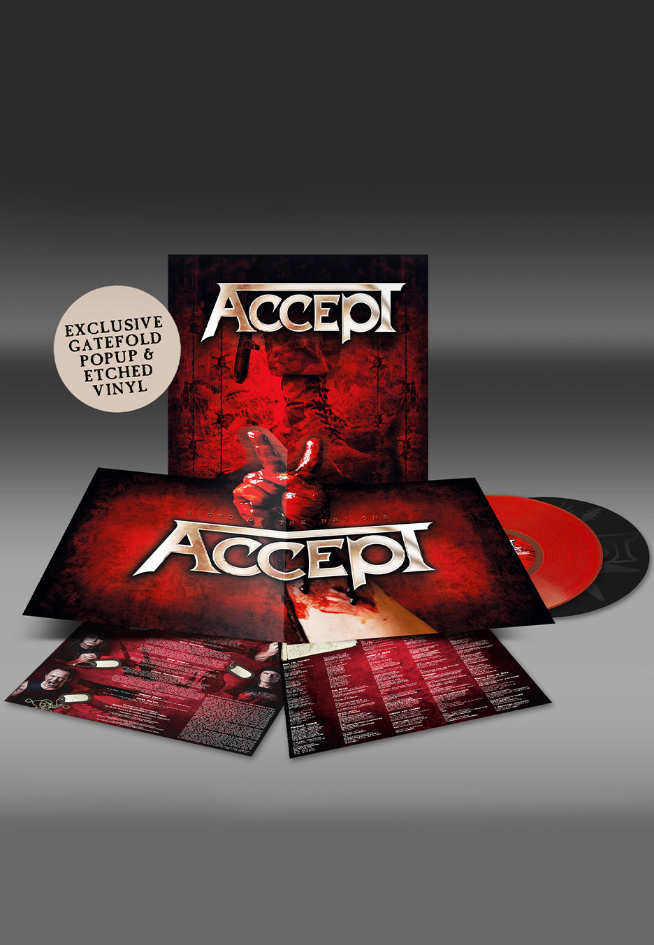 Accept - Blood Of The Nations Ltd. Red - Colored 2 PopUp Vinyl | Neutral-Image