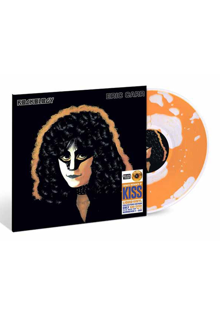 Eric Carr - Rockology Ltd. Orange - Liquid Vinyl | Neutral-Image