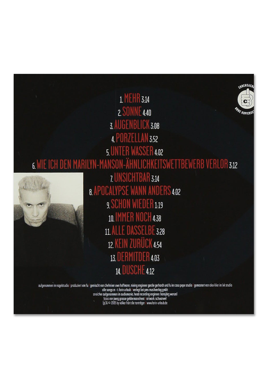 Farin Urlaub - Am Ende Der Sonne - CD | Neutral-Image