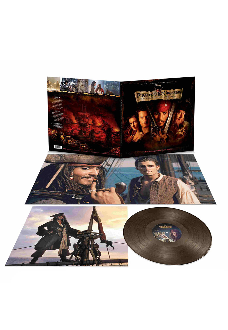 Pirates Of The Caribbean - Curse Of The Black Pearl OST Ltd. Black Ice - Colored Vinyl | Neutral-Image