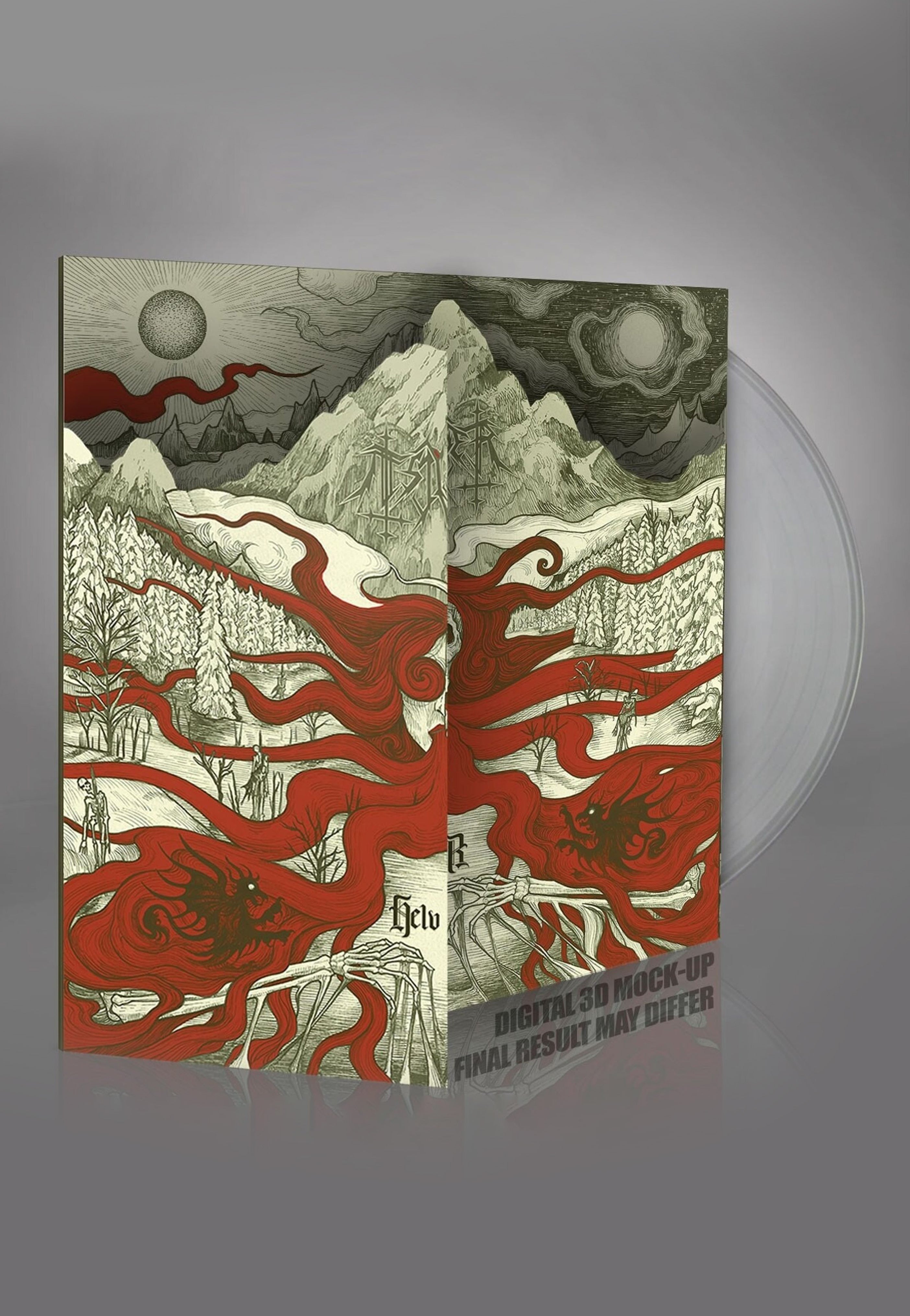 Tsjuder - Helvegr Ltd. Clear - Colored Vinyl | Neutral-Image