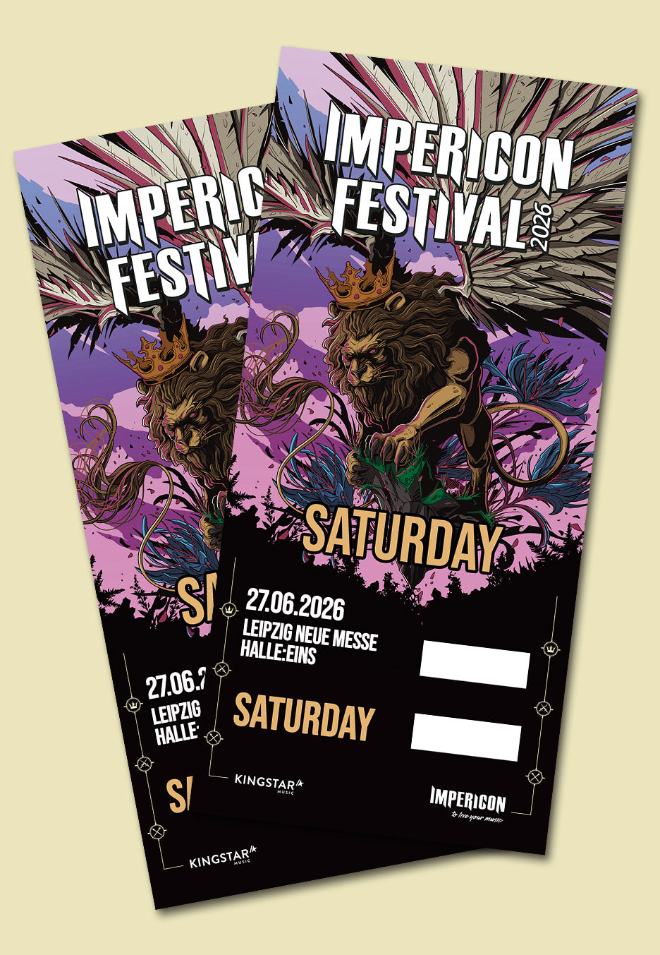 Impericon Festival Leipzig - 27.06.2026 - Saturday Ticket | Neutral-Image