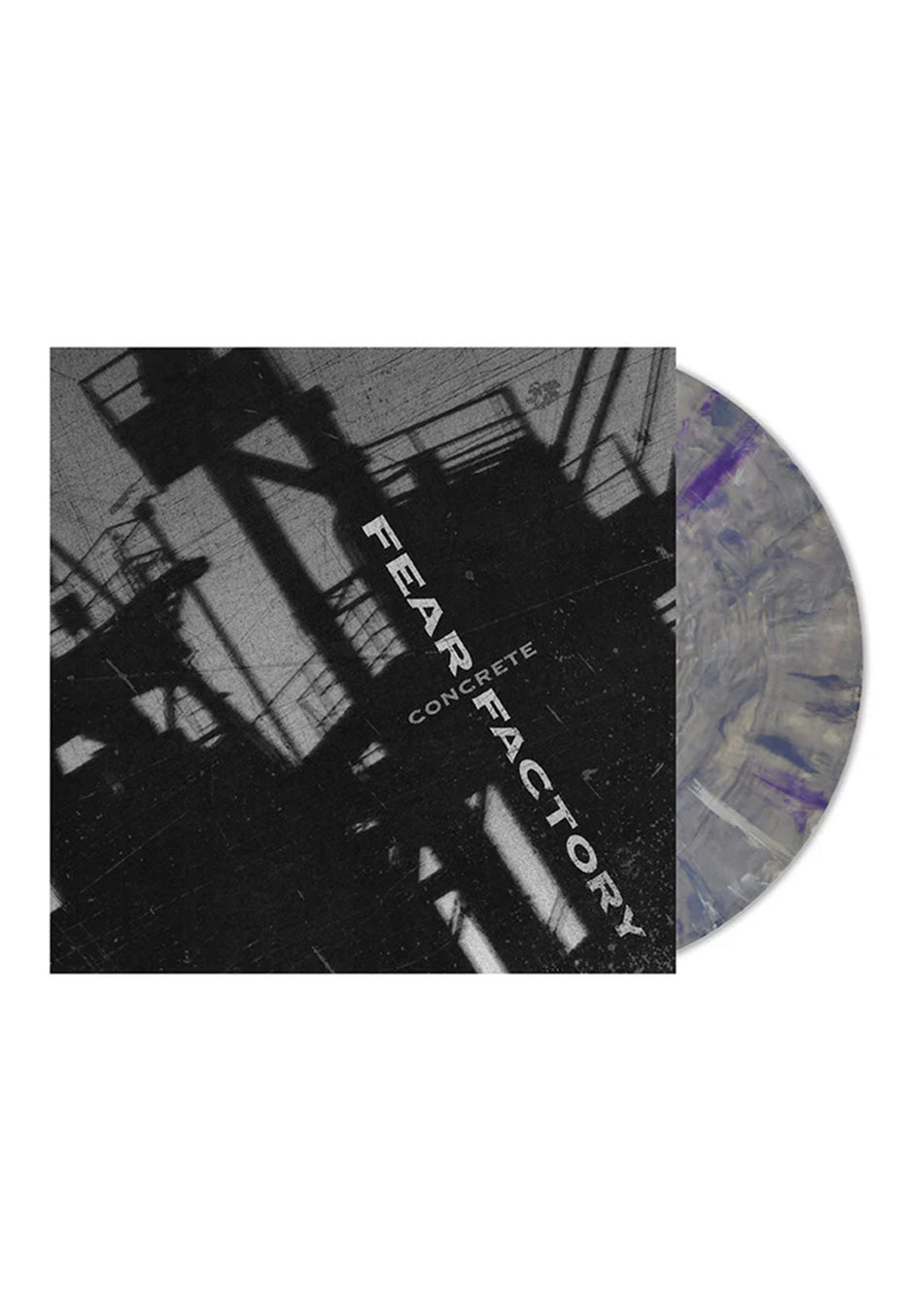 Fear Factory - Concrete Ltd. Purple/Blue/Grey - Marbled Vinyl | Neutral-Image