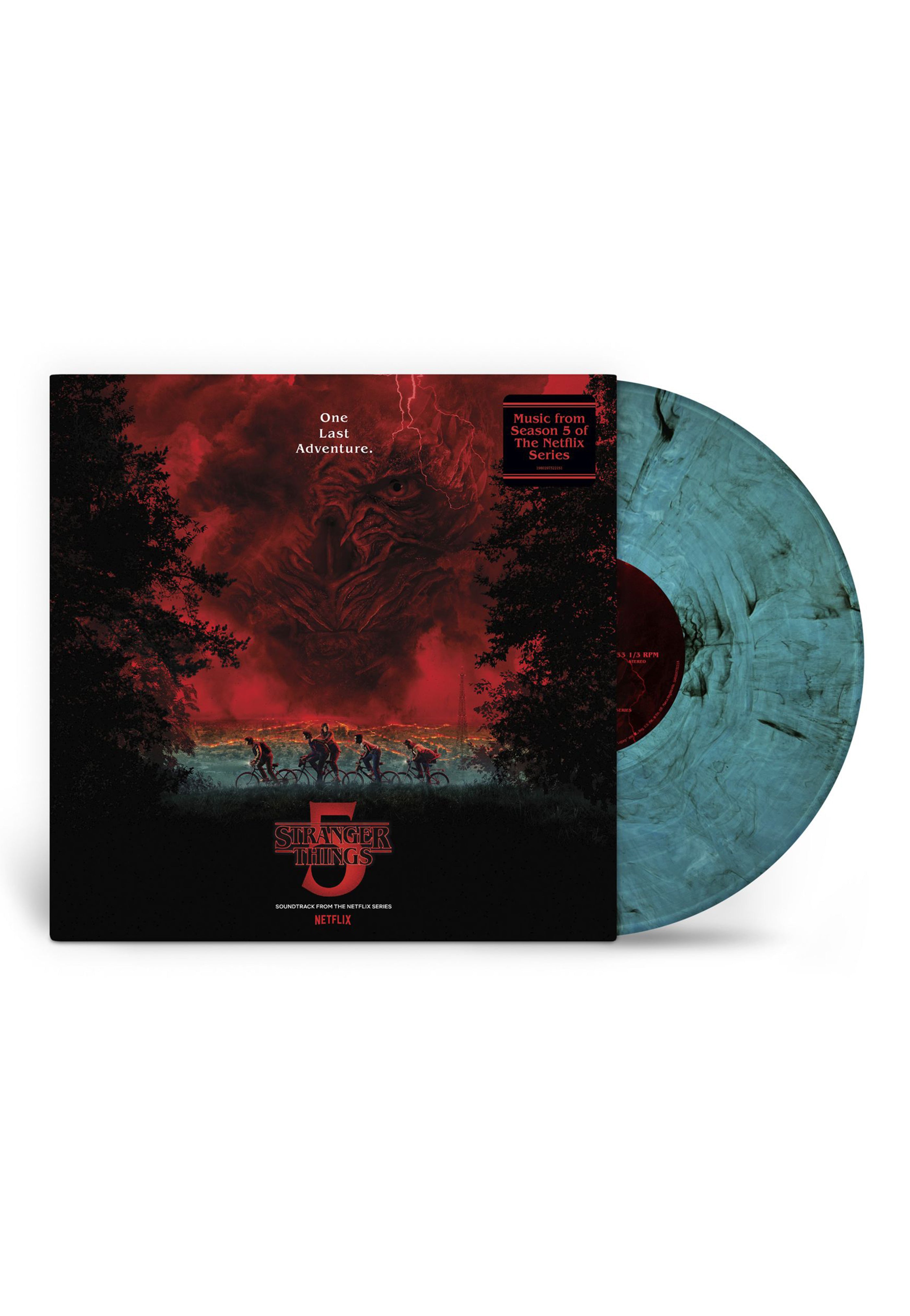 Stranger Things - Stranger Things 5 (Soundtrack From The Netflix Series) Ltd. Sea Blue Smoke - Colored Vinyl | Neutral-Image