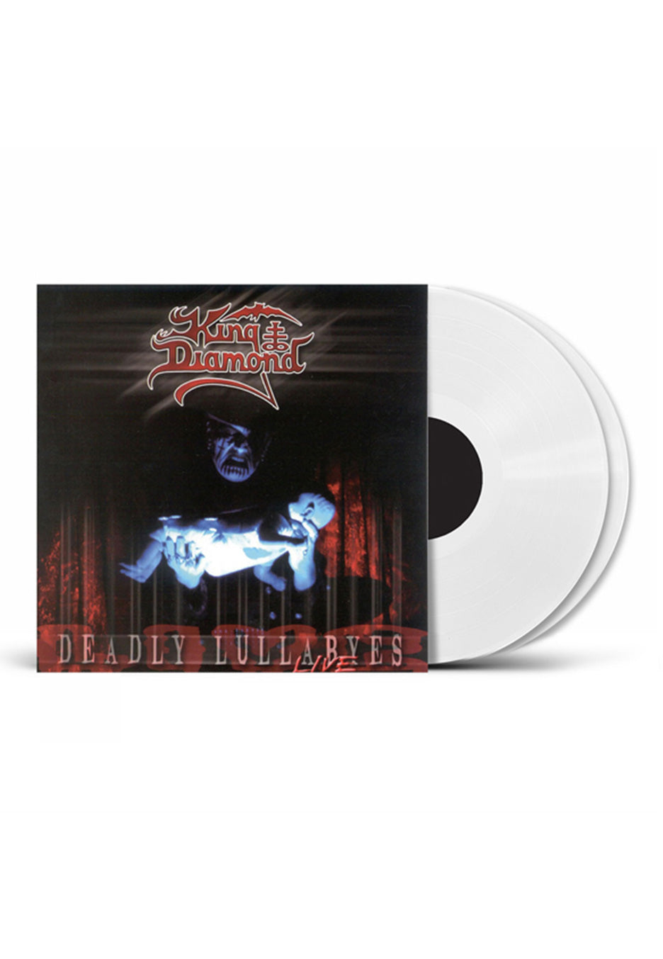 King Diamond - Deadly Lullabyes Live Ltd. White - Colored 2 Vinyl | Neutral-Image