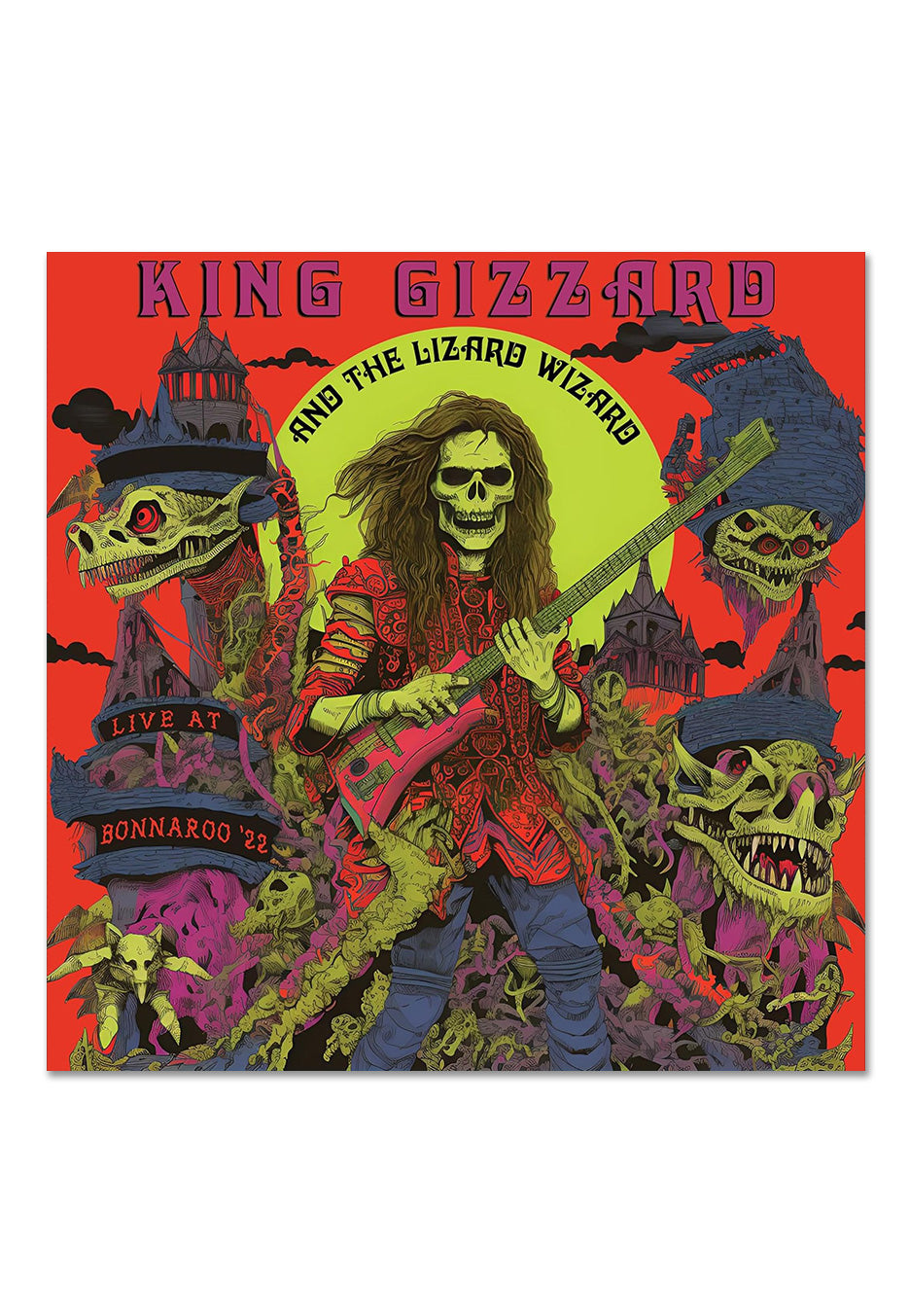 King Gizzard & The Lizard Wizard - Live at Bonnaroo 22 - Digipak CD | Neutral-Image