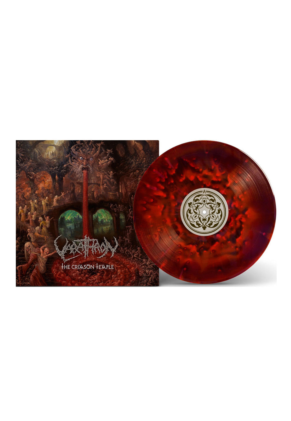 Varathron - The Crimson Temple Crimson Red - Colored Vinyl | Neutral-Image