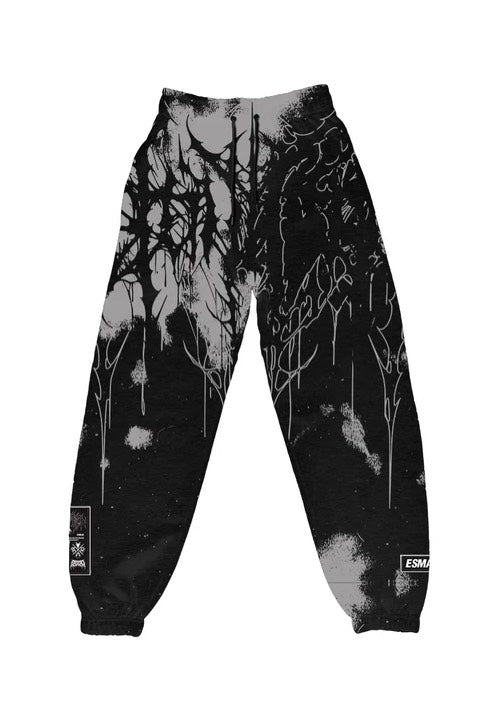 Stay Cold Apparel Daggerwave Black Sweat Pants
