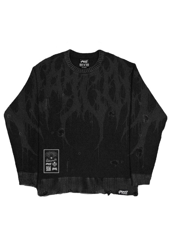 Stay Cold Apparel - Grimfall Knit Black - Pullover | Men-Image
