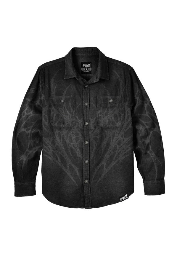 Stay Cold Apparel Blackroot Washed Black Shirt