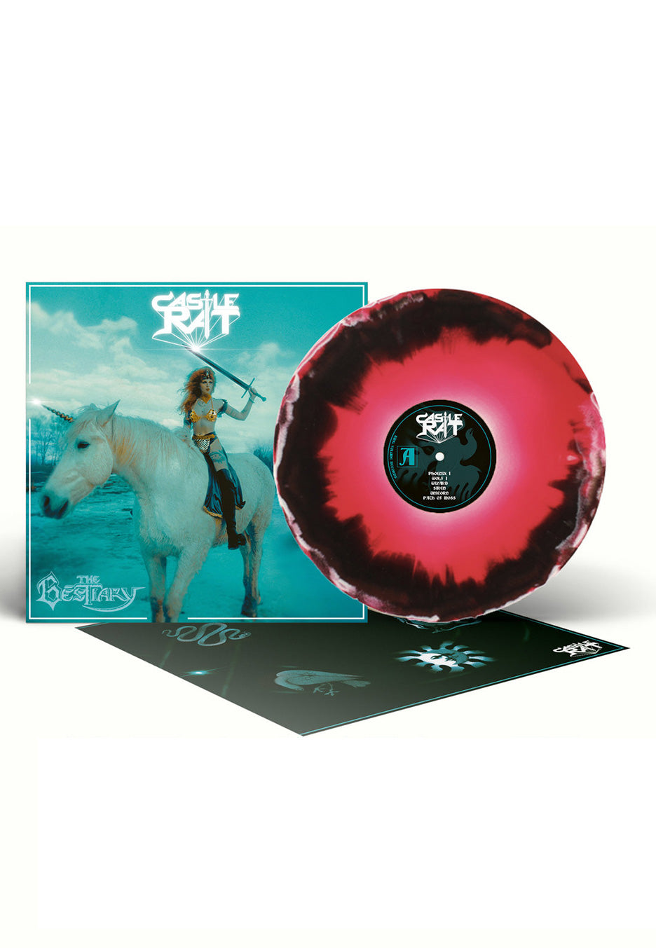 Castle Rat - The Bestiary (Phoenix II Edition) Ltd. Red/Black/White Merge - Colored Vinyl | Neutral-Image