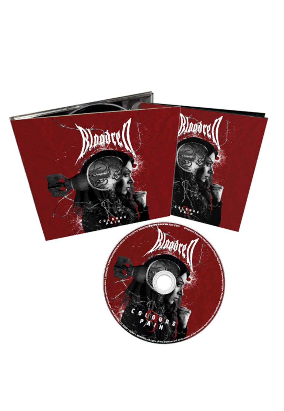 Bloodred - Colours Of Pain - Digipak CD | Neutral-Image
