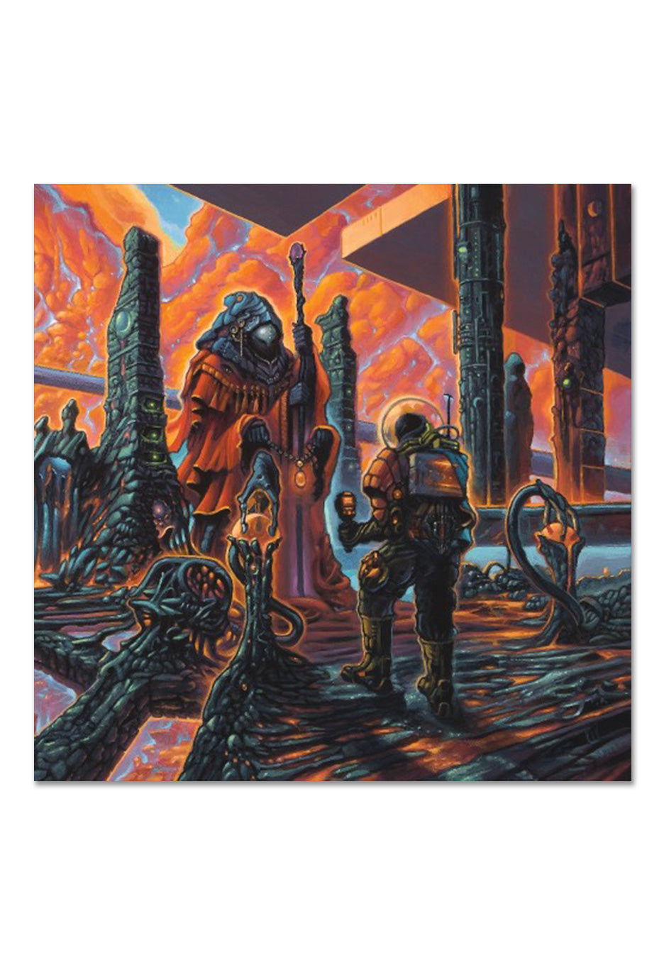 Cryptic Shift - Overspace & Supertime Ltd. Ancient Storm Swirl - Colored 2 Vinyl | Neutral-Image