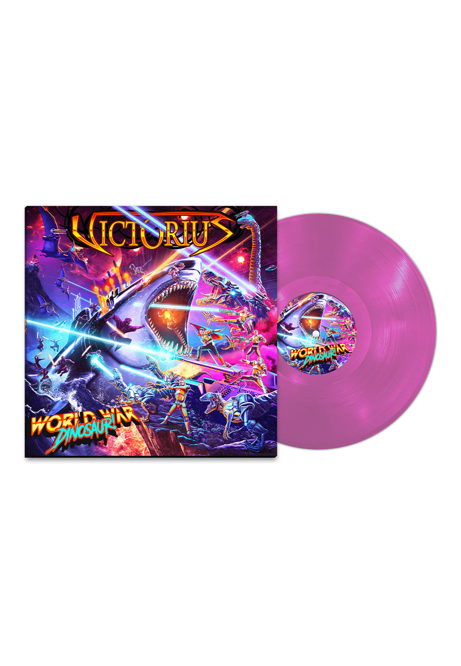 Victorius - World War Dinosaur Prehistoric Purple - Colored Vinyl | Neutral-Image