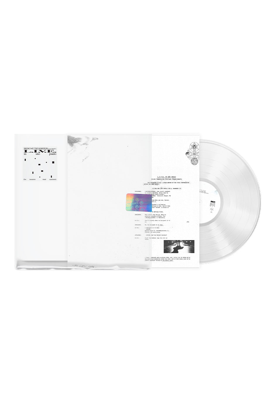 Bring Me The Horizon - L.I.V.E. In São Paulo (Live Immersive Visual Experiment) Transparent - Colored 2 Vinyl | Neutral-Image