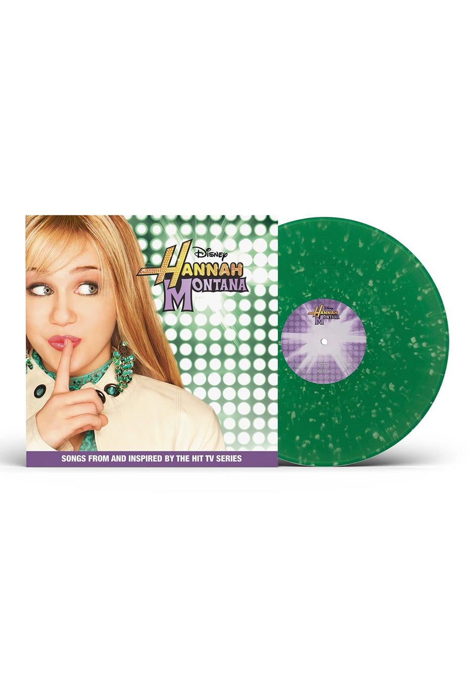 Hannah Montana - Hannah Montana Ltd. Green - Splattered Vinyl | Neutral-Image