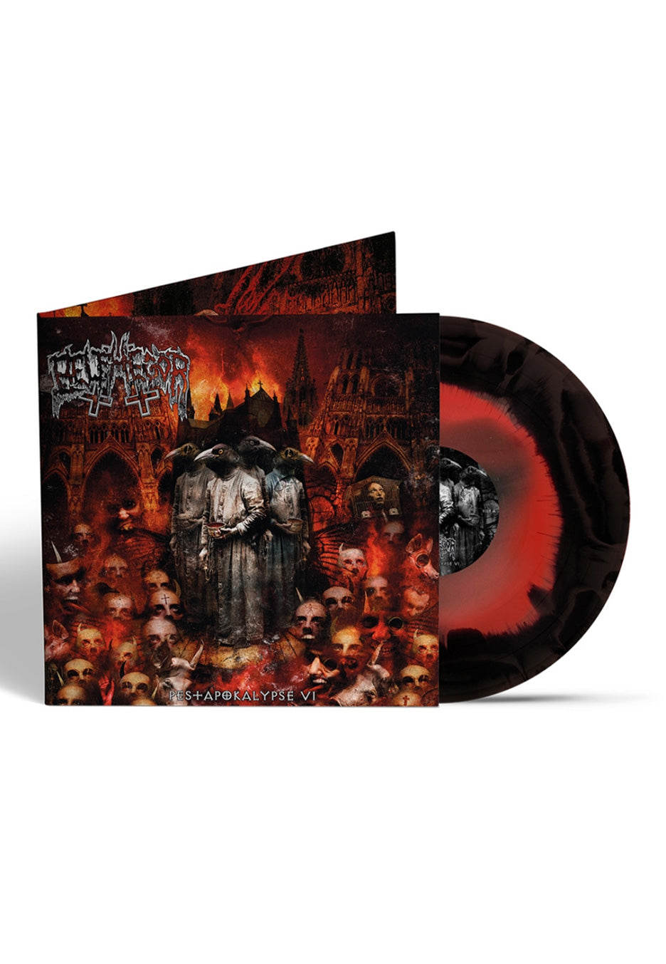 Belphegor - Pestapokalypse VI Ltd. Red/Black Sunburst - Colored Vinyl | Neutral-Image