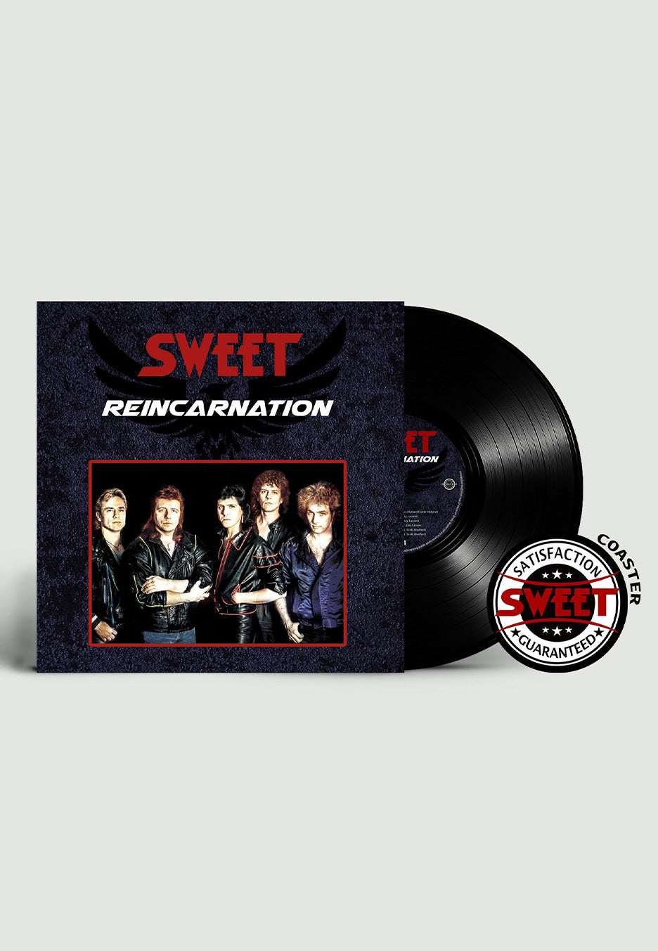 Sweet - Reincarnation - Vinyl + Coaster | Neutral-Image