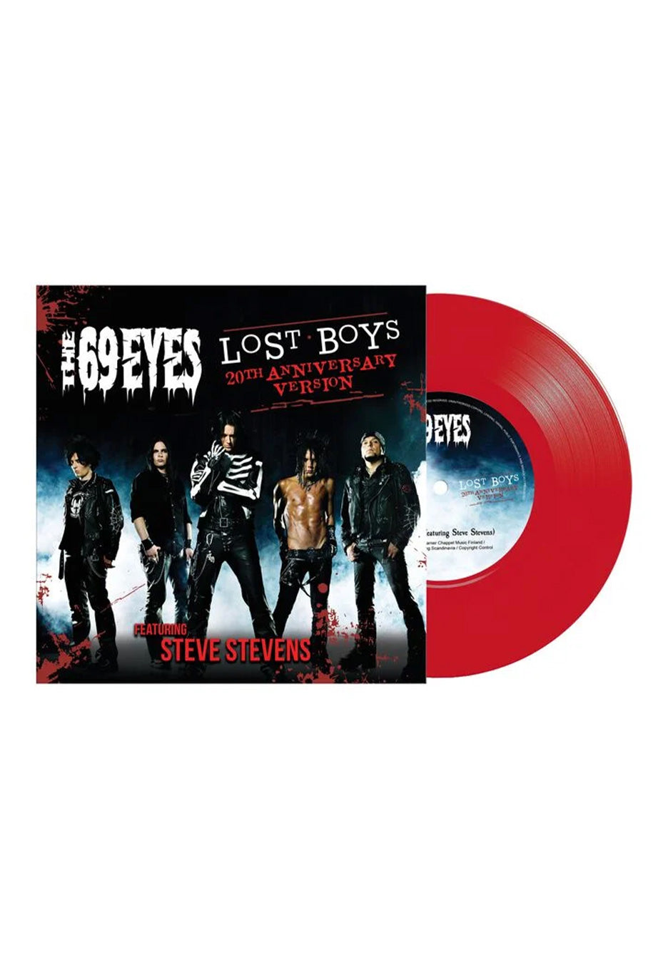 The 69 Eyes - Lost Boys (20th Anniversary Version) Ltd. Red - Colored 7 Inch | Neutral-Image