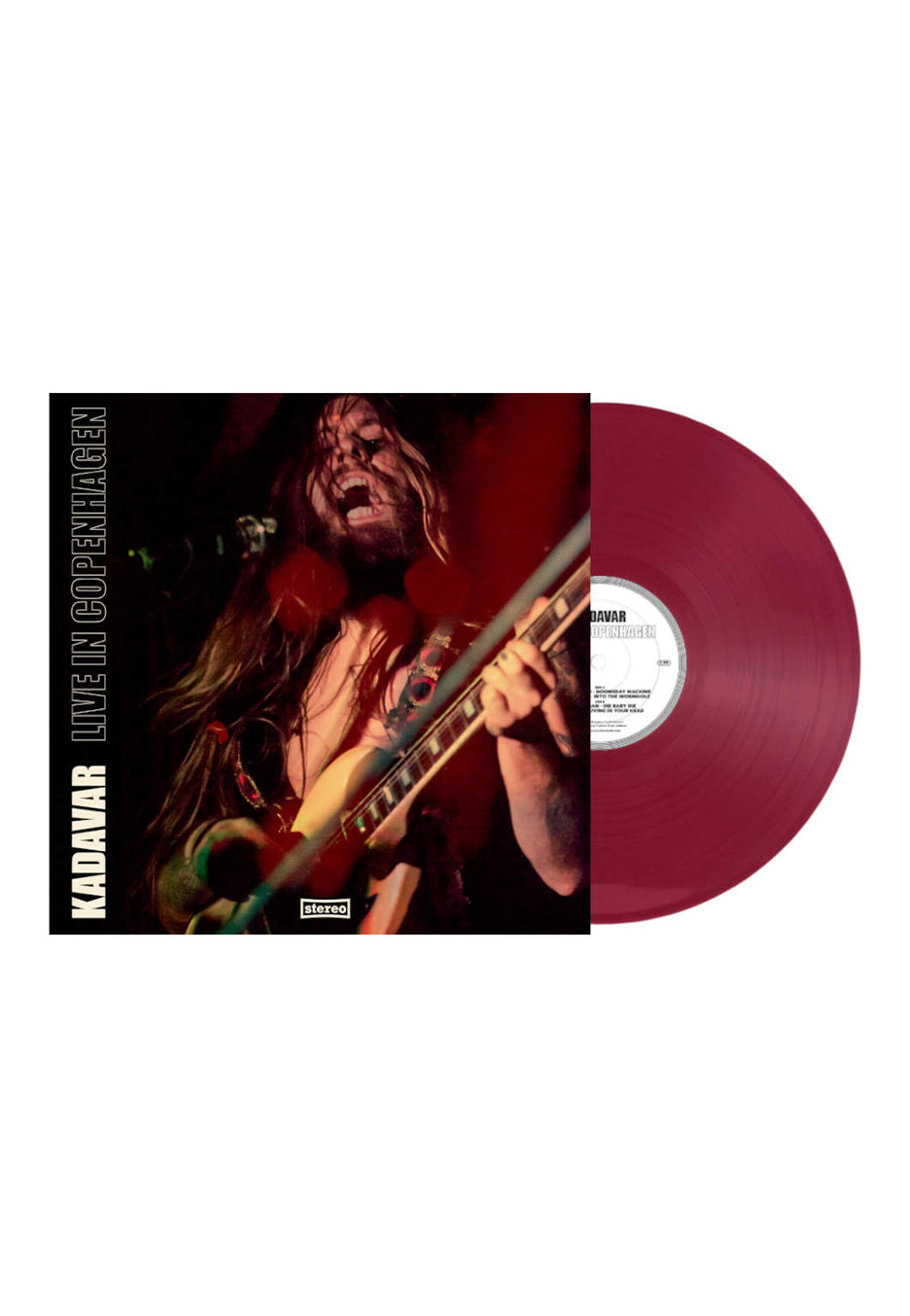 Kadavar - Live In Copenhagen Ltd. Oxblood Red - Colored 2 Vinyl | Neutral-Image