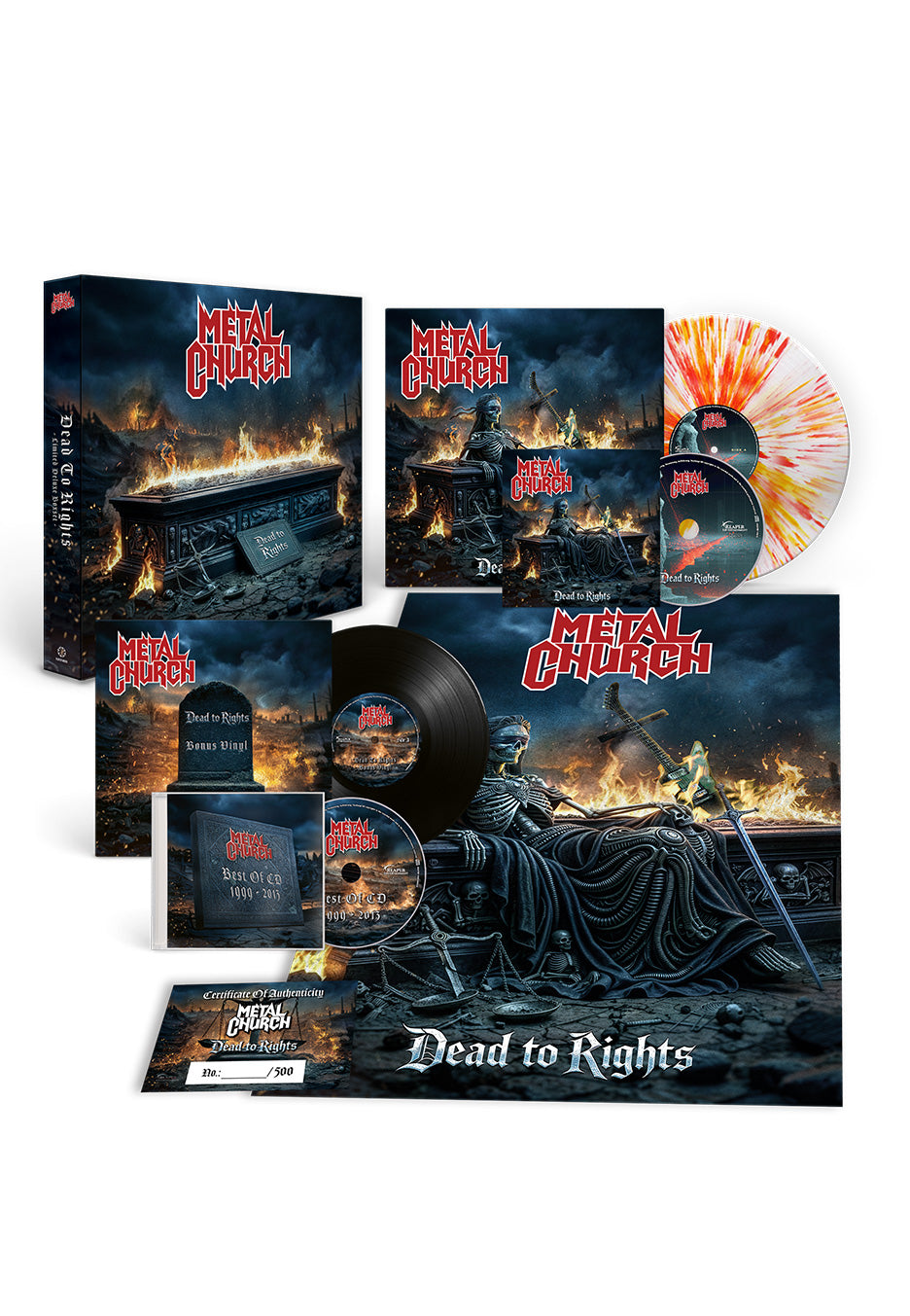 Metal Church - Dead To Rights Ltd. - Vinyl Boxset | Neutral-Image