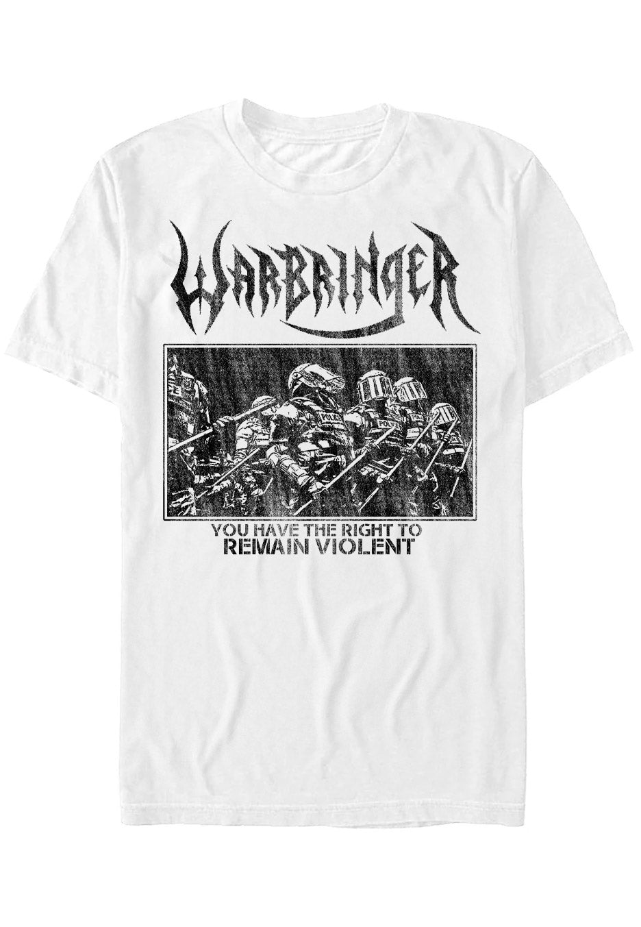 Warbringer - Remain Violent White - T-Shirt | Neutral-Image