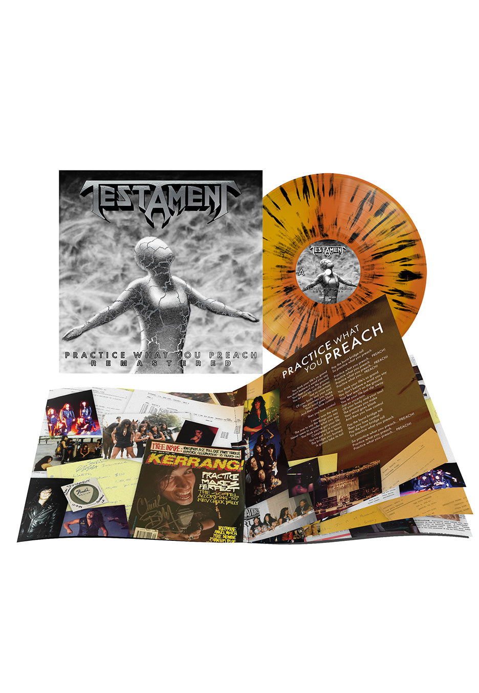Testament - Practice What You Preach (Remastered) Ltd. Orange and Yell