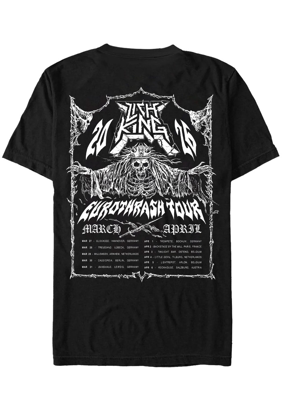 Lich King - EU 2026 Tour - T-Shirt | Nuclear Blast