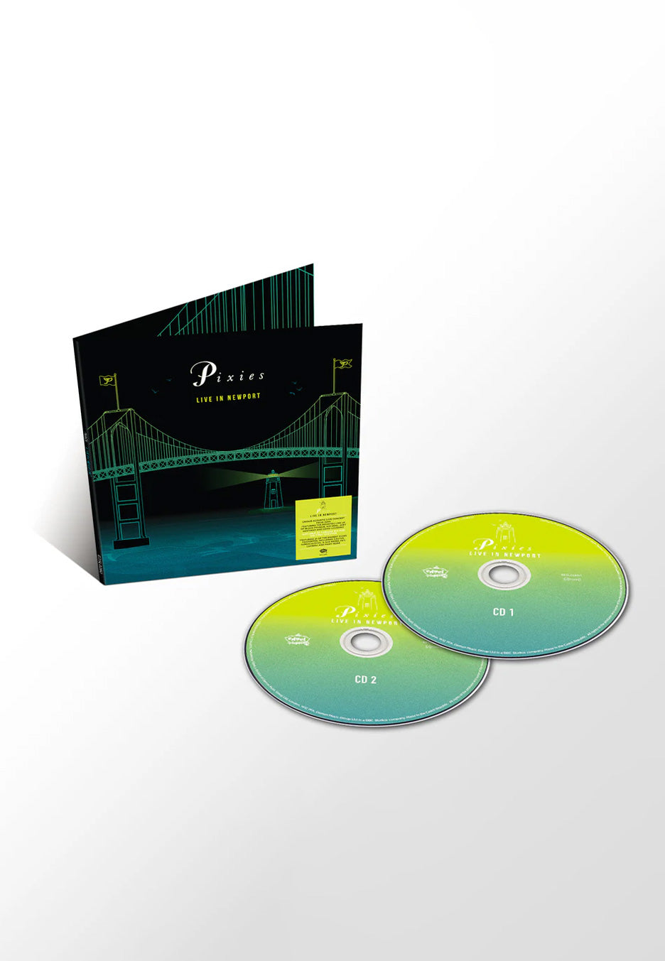 Pixies - Live In Newport - Digipak 2 CD | Neutral-Image