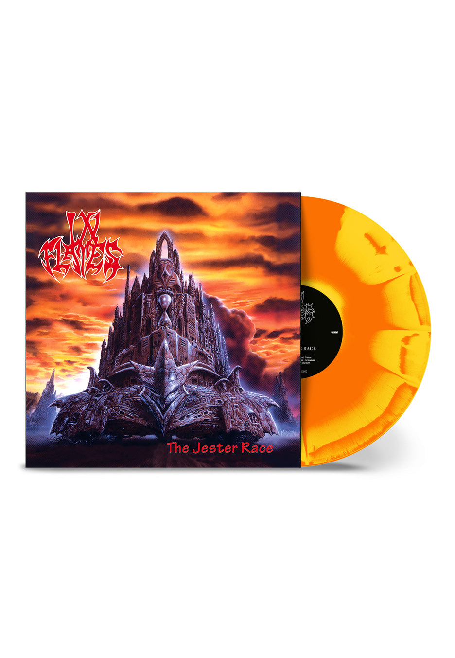 In Flames - The Jester Race Ltd. Orange/Yellow Sunburst - Colored Vinyl | Neutral-Image