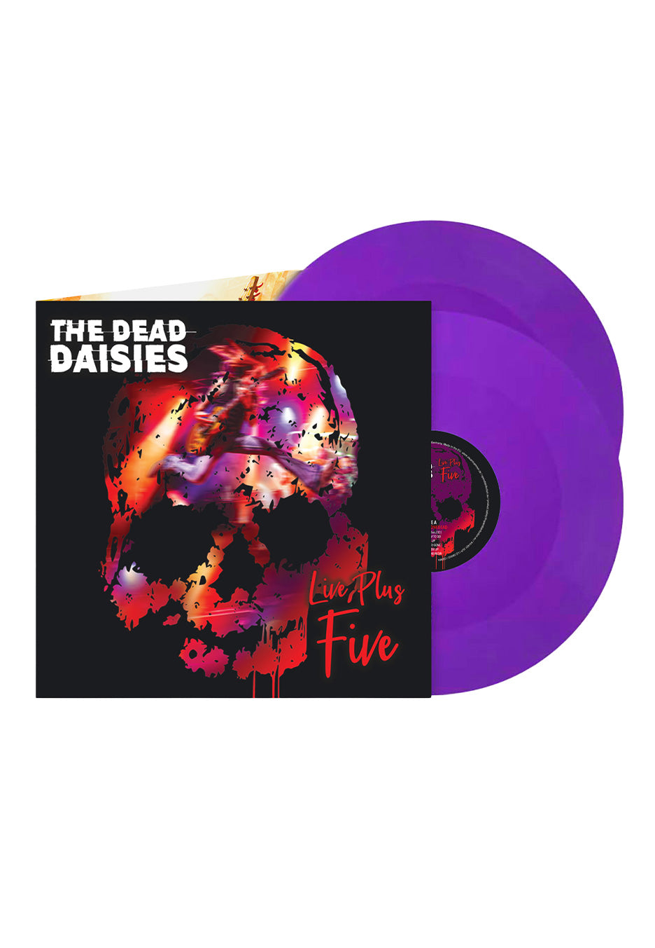 The Dead Daisies - Live Plus Five Ltd. Purple/Violet - Colored 2 Vinyl | Neutral-Image