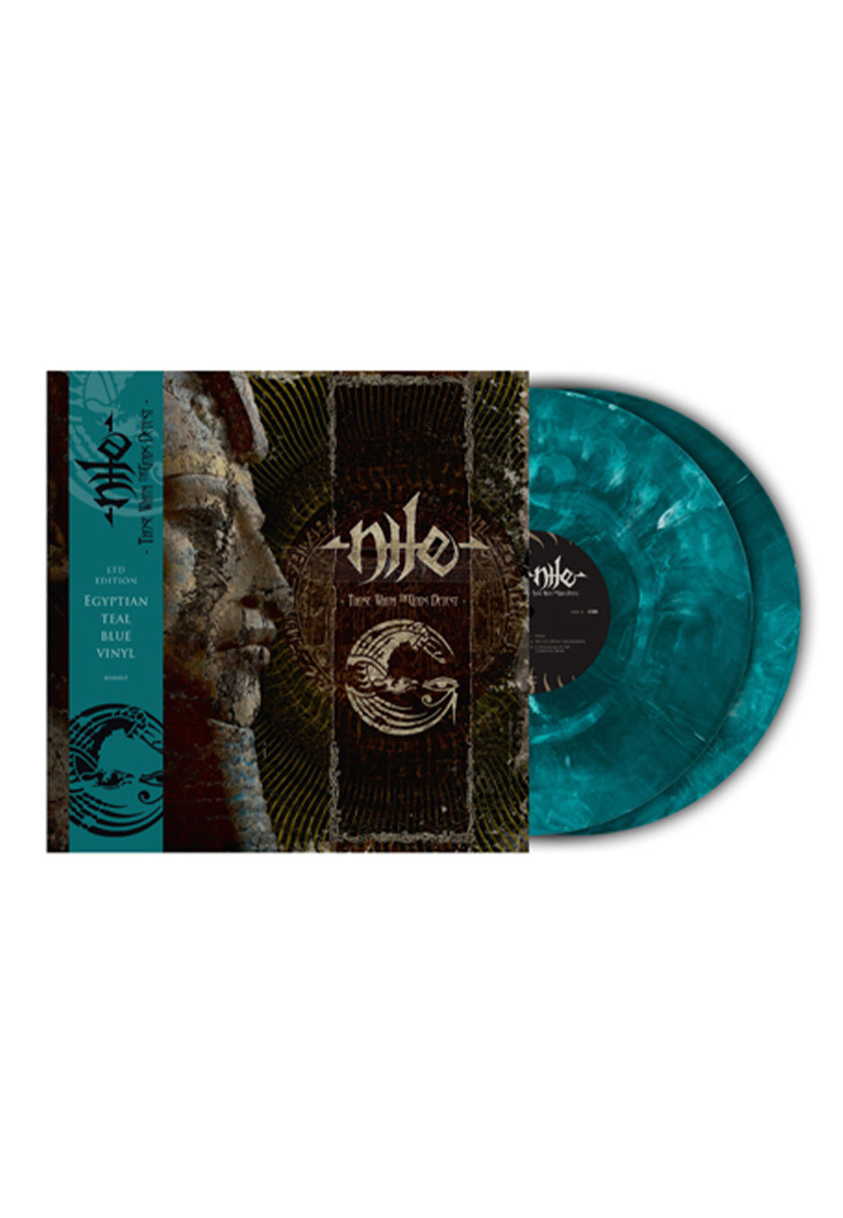 Nile - Those Wohom The Gods Detest (Teal Blue Egyptian) - Marbled 2 Vinyl | Neutral-Image