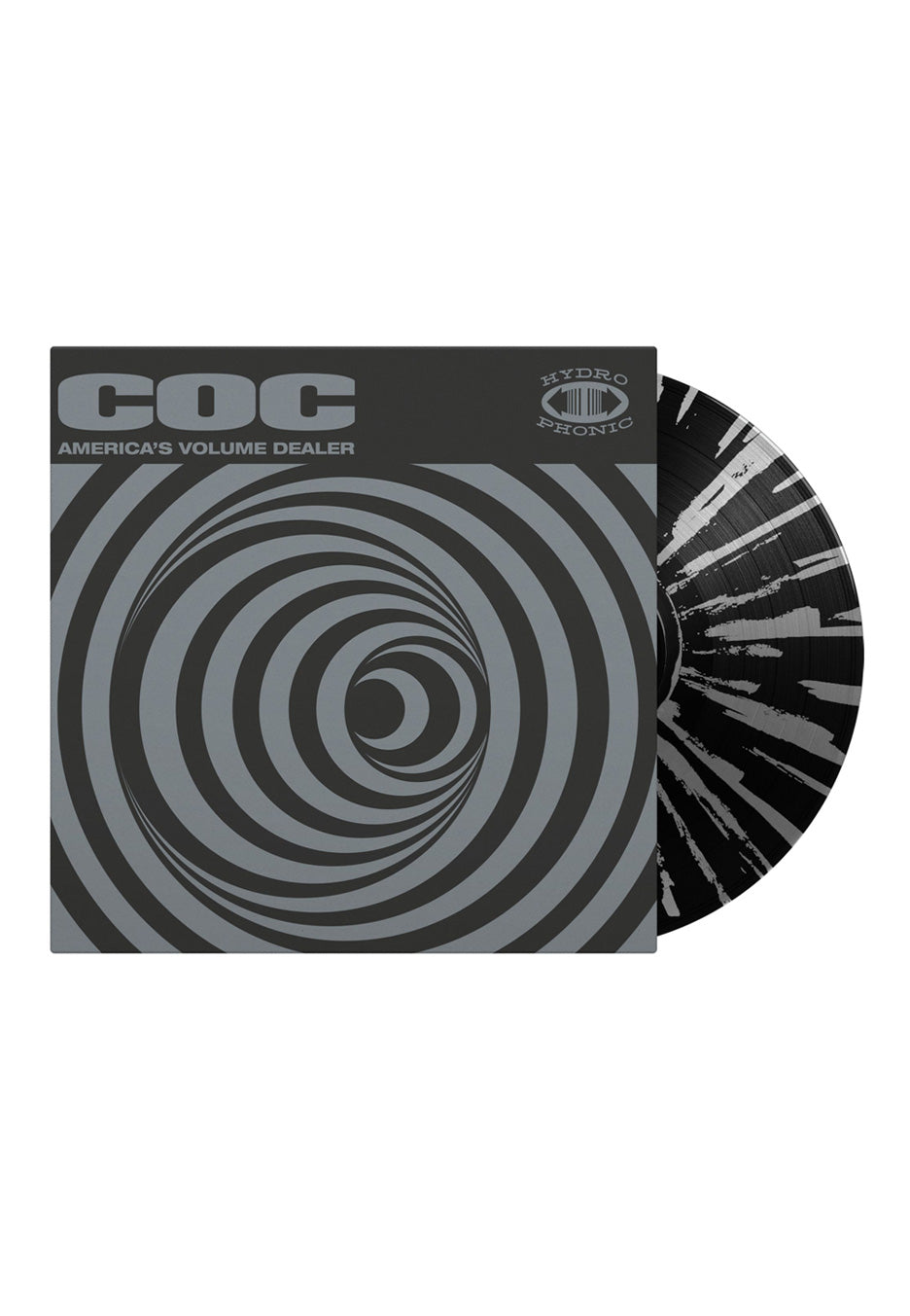 Corrosion Of Conformity - America's Volume Dealer Ltd. Black/White - Splattered Vinyl | Neutral-Image