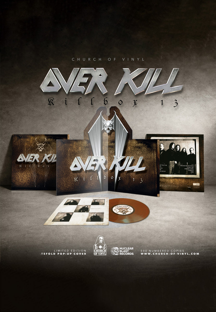 Overkill - Killbox 13 Ltd. Brown - Colored PopUp Vinyl | Nuclear Blast