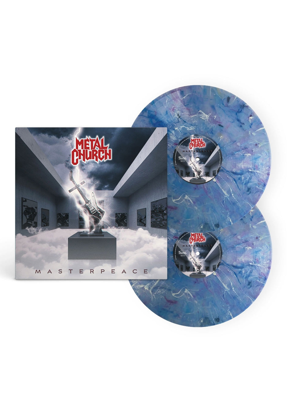 Metal Church - Masterpeace Ltd. Blue - Marbled 2 Vinyl | Neutral-Image