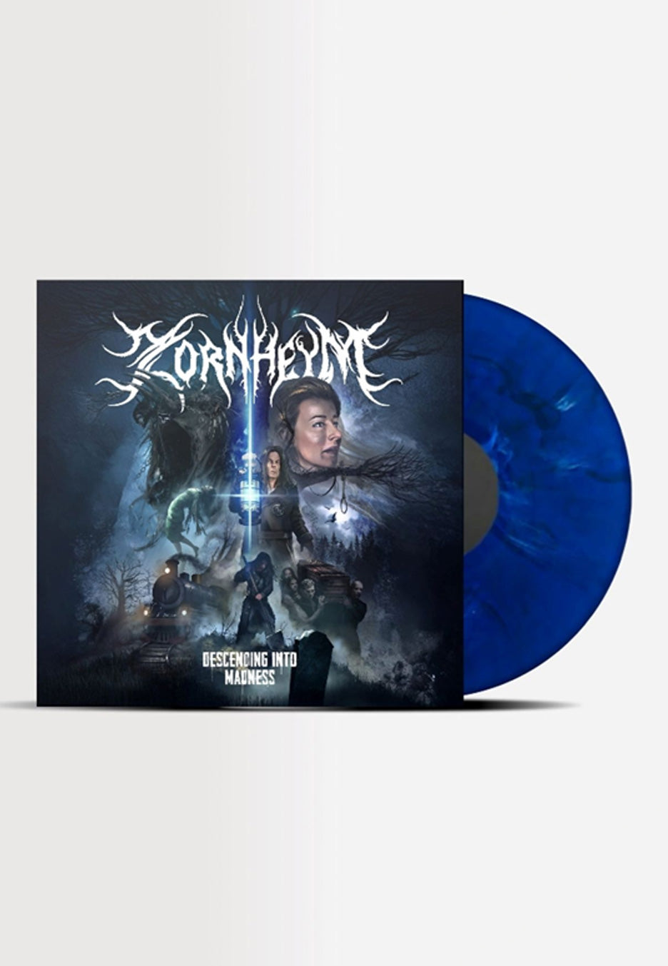 Zornheym - Descending Into Madness Ltd. Blue - Marbled Vinyl | Neutral-Image