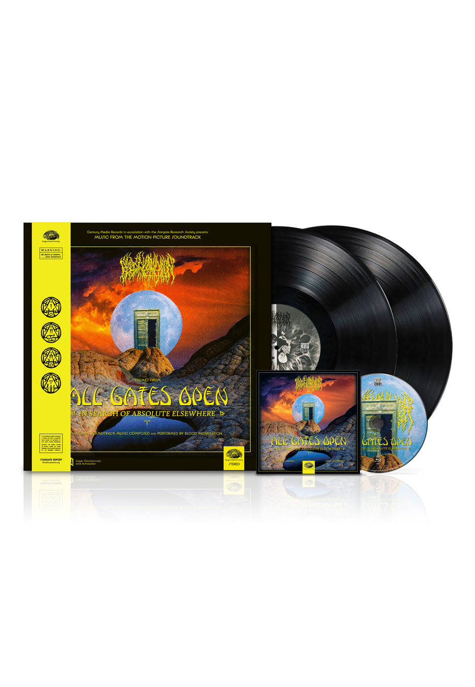 Blood Incantation - All Gates Open (Original Motion Picture Soundtrack) - 2 Vinyl + Bluray | Neutral-Image