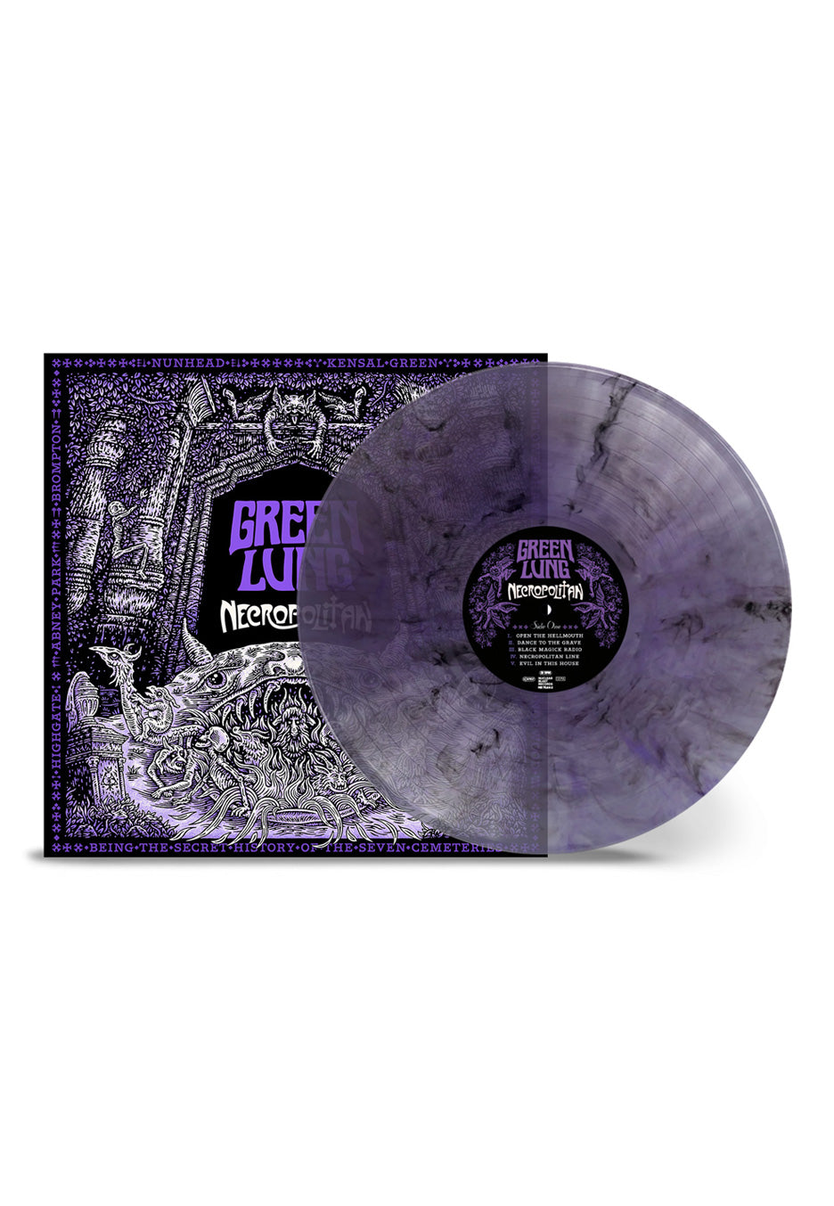 Green Lung - Necropolitan Ltd. Purple Smoke - Colored Vinyl | Neutral-Image