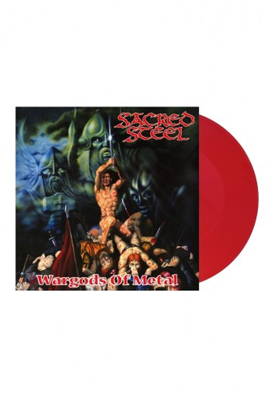 Sacred Steel - Wargods Of Metal Ltd. Red - Colored Vinyl | Neutral-Image