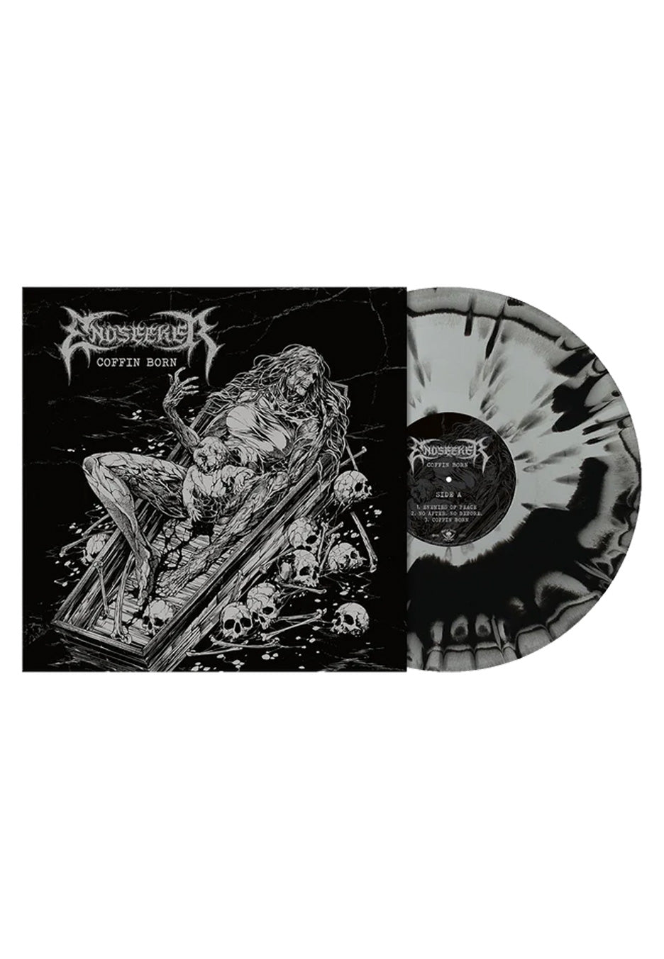 Endseeker - Coffin Born EP Ltd. Silver Black Merge - Colored Vinyl | Neutral-Image