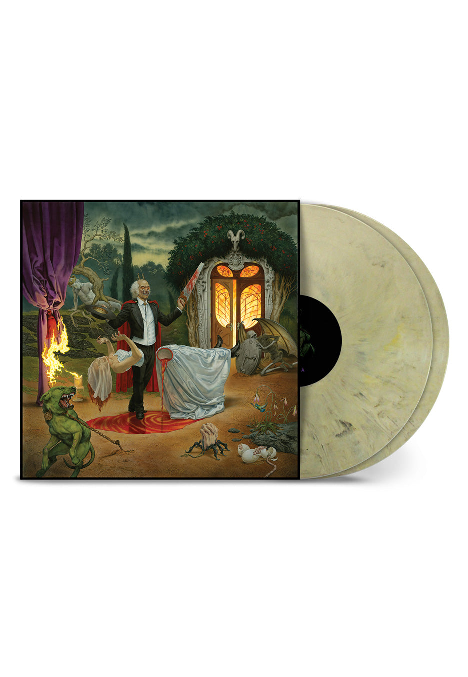 Anthrax - Cursum Perficio Ltd. Cream White/Yellow/Black - Marbled 2 Vinyl + Pop-Up | Neutral-Image