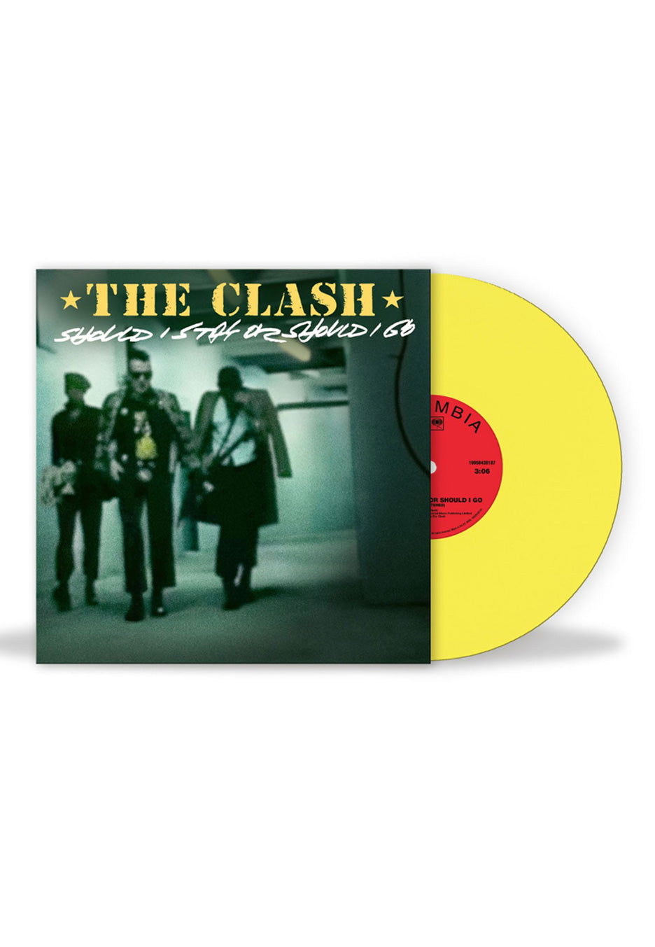 The Clash - Should I Stay Or Should I Go Ltd. Sunshine Yellow - Colored 7 Inch | Neutral-Image
