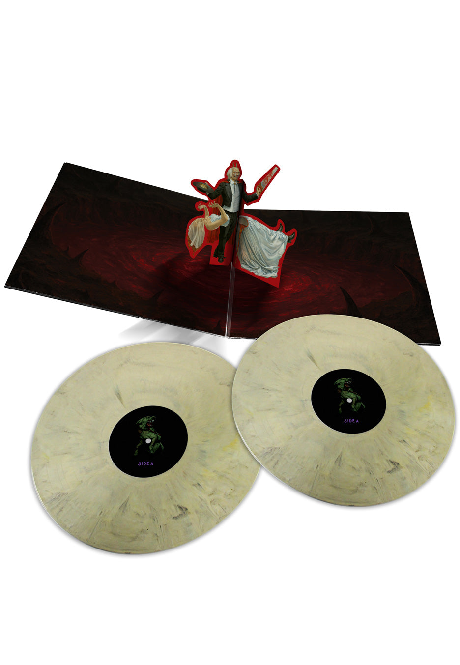 Anthrax - Cursum Perficio Ltd. Cream White/Yellow/Black - Marbled 2 Vinyl + Pop-Up | Neutral-Image