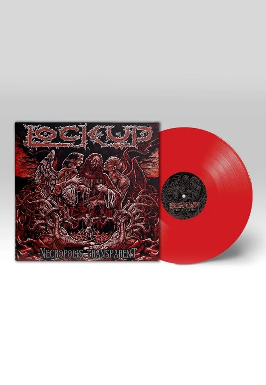 Lock Up - Necropolis Transparent Ltd. Red - Colored Vinyl | Neutral-Image