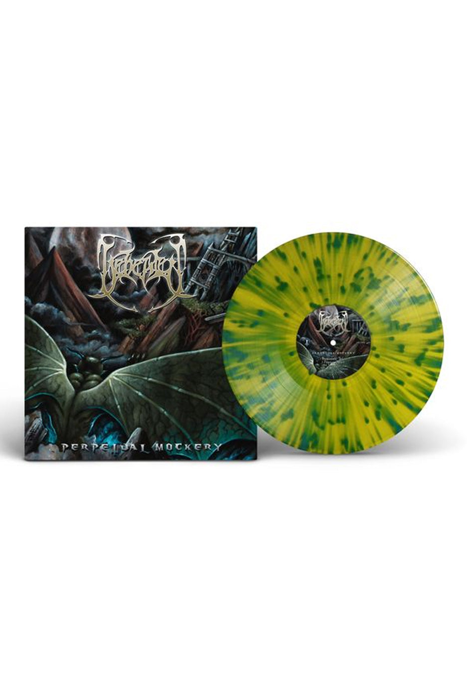 Beheaded - Perpetual Mockery - Ltd. Yellow w/ Green - Splattered Vinyl | Neutral-Image