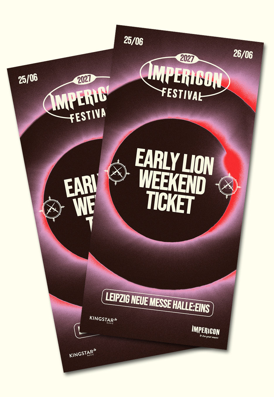 Impericon Festival Leipzig - 25/26.06.2027 Early Lion - Weekend Ticket | Neutral-Image